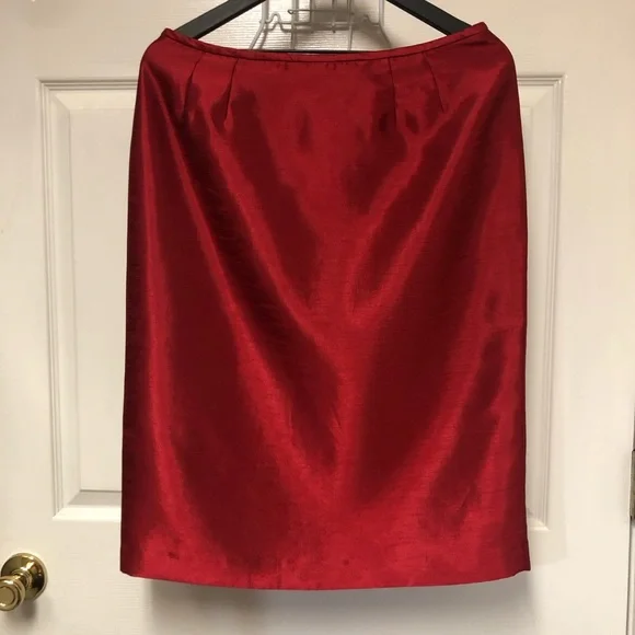 KASPER Two Piece Formal Cranberry Women’s Suit - Picture 12 of 15